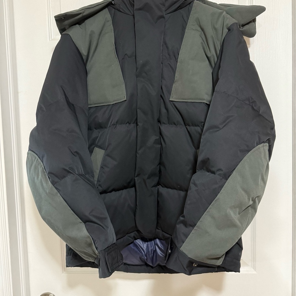 Men's Uniqlo Colour Block Winter Jacket